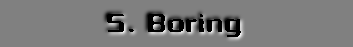  BORING 